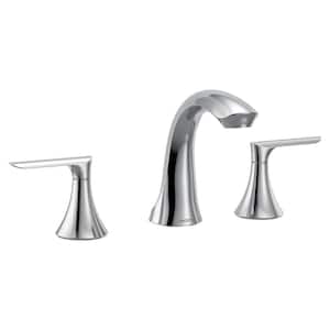 Findlay 8 in. Widespread 2-Handle Bathroom Faucet in Chrome