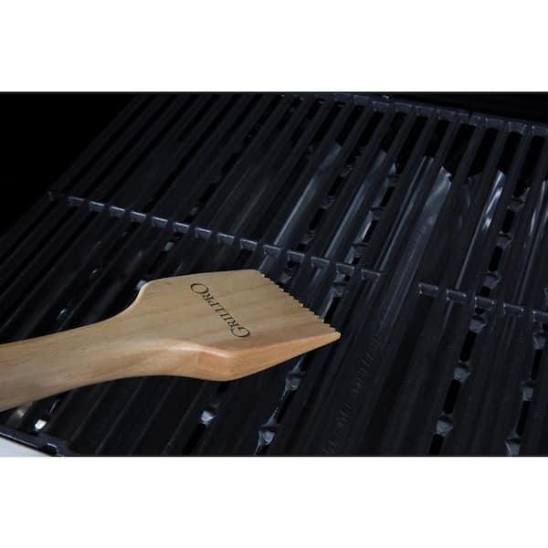  Lanpuly Wood Grill Scraper, BBQ Grill Brush with Long
