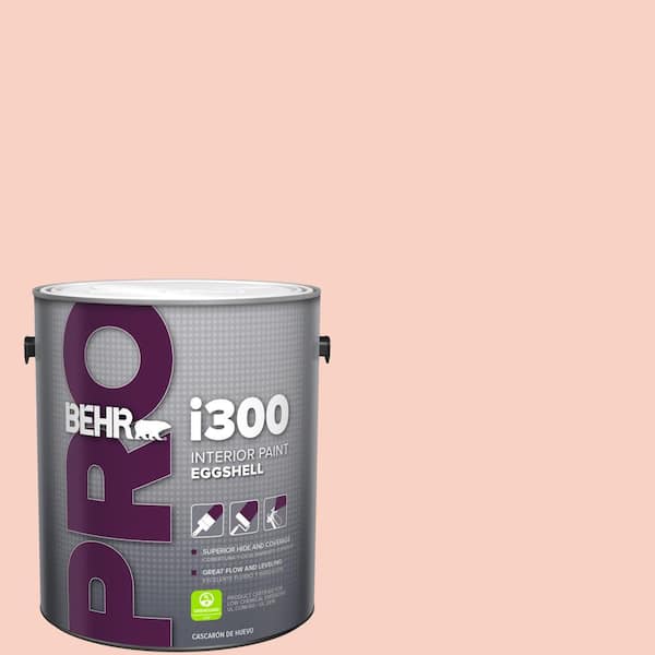 BEHR PRO 1 gal. #210C-2 Demure Pink Eggshell Interior Paint