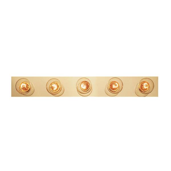 Bel Air Lighting Lyric 5-Light Polished Brass Vanity Light