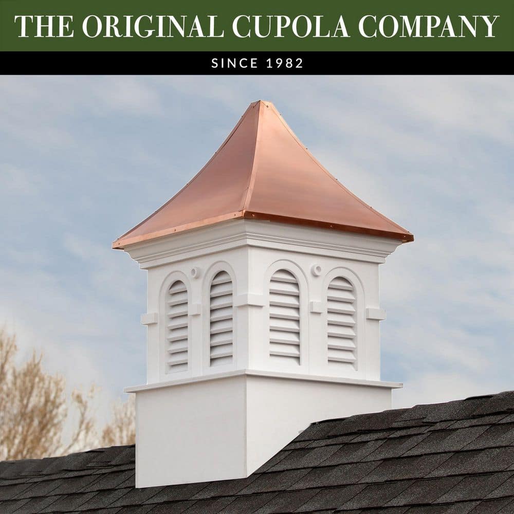 Good Directions Smithsonian Columbia 48 in. x 80 in. Vinyl Cupola