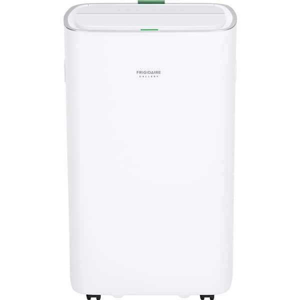 14,000 BTU (DOE) Portable Air Conditioner with Supplemental Heat and Dehumidifier in White with WiFi and Remote
