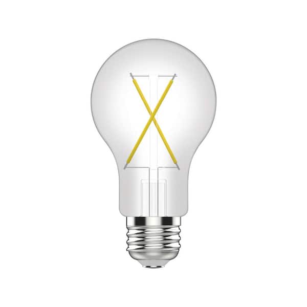 40 Watt Replacement, A19 A-Style General Purpose Light bulb, Reveal, 2950K, LED, 4 Pack