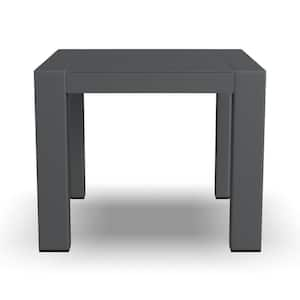 Grayton Black Aluminum Outdoor End Table