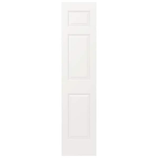 JELD-WEN 18 in. x 80 in. Colonist White Painted Smooth Molded Composite MDF Interior Door Slab