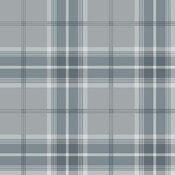 Norwall - Pretty Prints 4, Blue Pretty Plaid Wallpaper