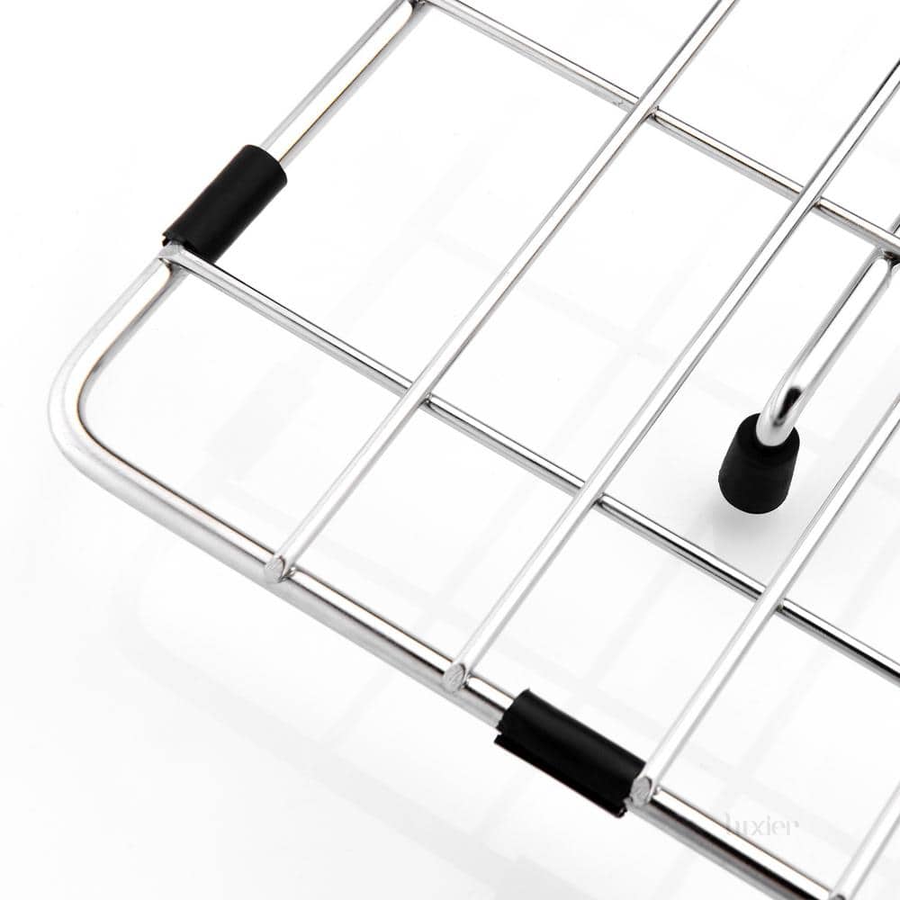 28" x 17" Stainless Steel Sink Grid with Rubber Feet