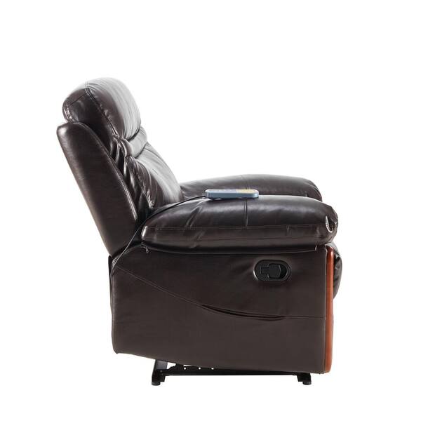 lawson swivel recliner with massage and heat