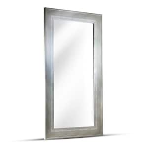 Large Rectangle White Modern Mirror (46.5 in. H x 25 in. W)
