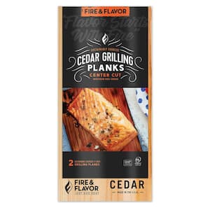 11 in. Cedar Grilling Planks (2-Pack)