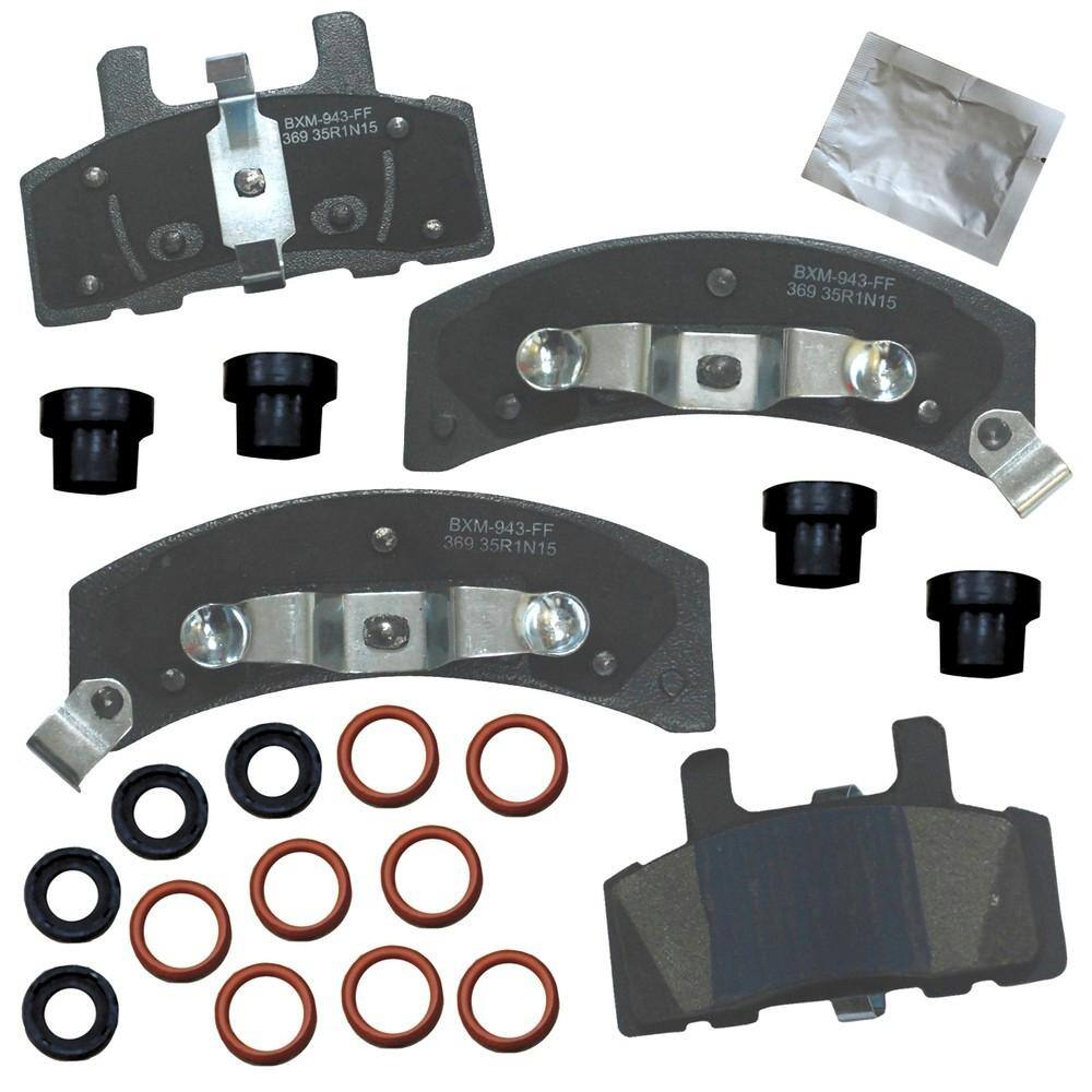 Front Rear Ceramic Brake Pads Rotors Kit for 1999-2003 Acura TL