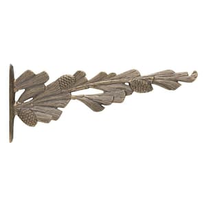 French Bronze Pinecone Nature Hook