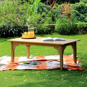 Caterina Natural Teak Wood Outdoor Coffee Table