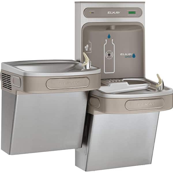 Elkay EZH2O ADA Stainless Steel Bi-Level Drinking Fountain