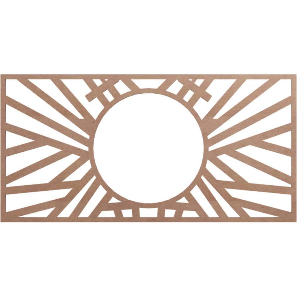 0.375 in. x 24 in. x 12 in. Wood Medallion Moulding price history on PriceWatchPro