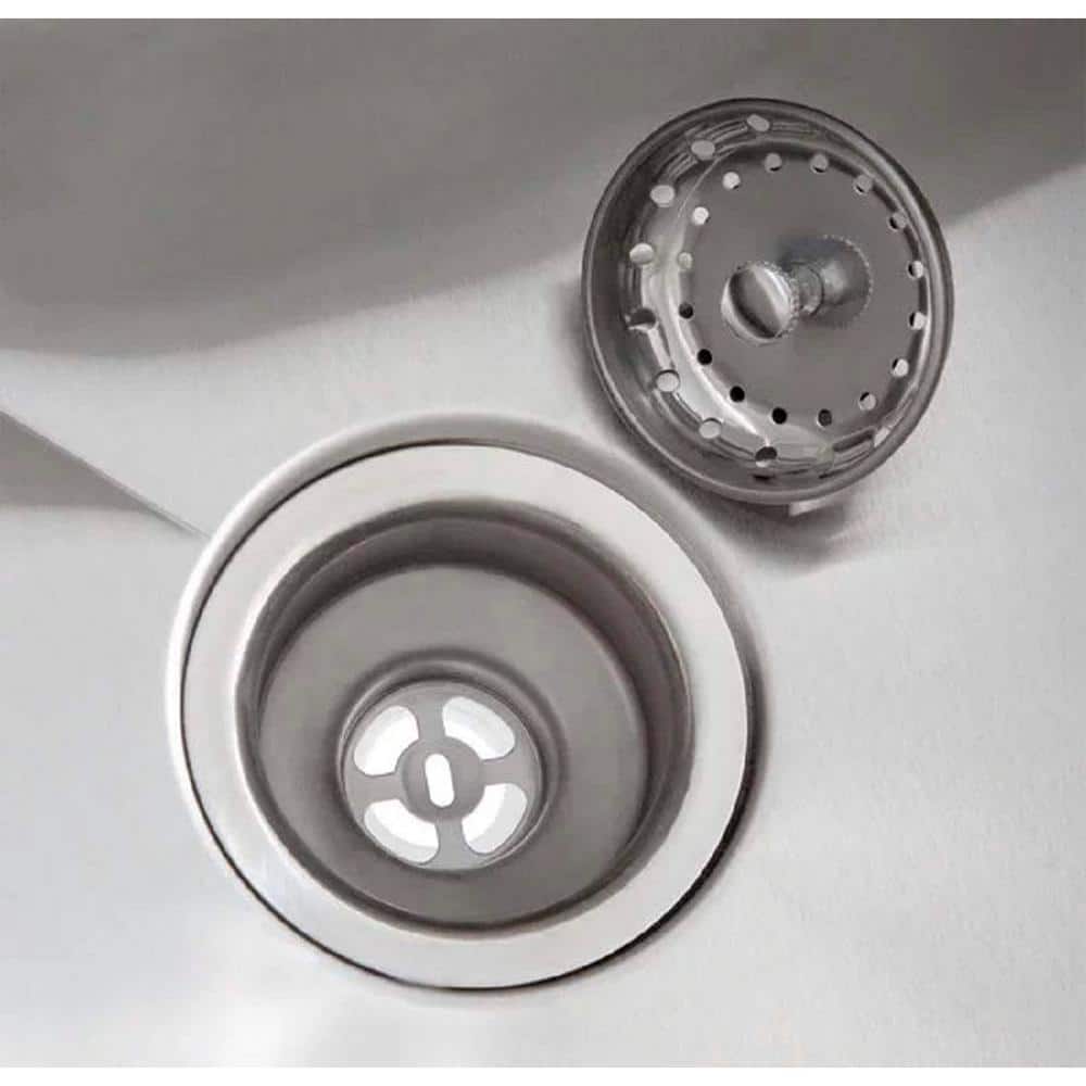 20" x 22" Silver Stainless Steel Freestanding Commercial Sink