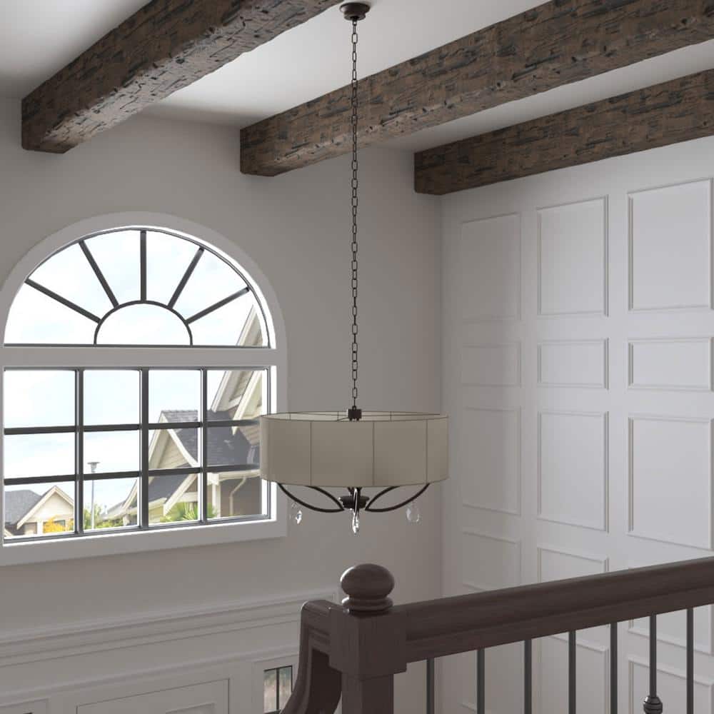 Kona Brown 96" Faux Wood U-Beam Ceiling Timber