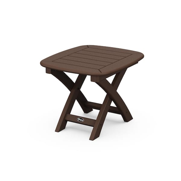 Trex Outdoor Furniture Yacht Club 21 In, Plastic Folding Patio Side Tables