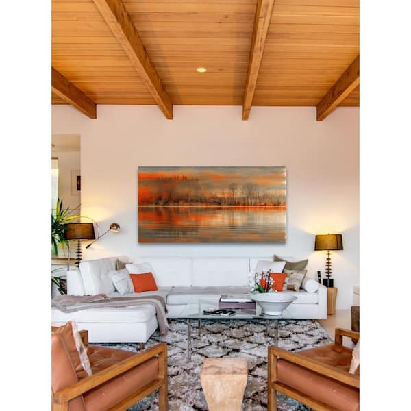 Unbranded 12 in. H x 24 in. W "Serenity" by Parvez Taj Printed Canvas Wall Art