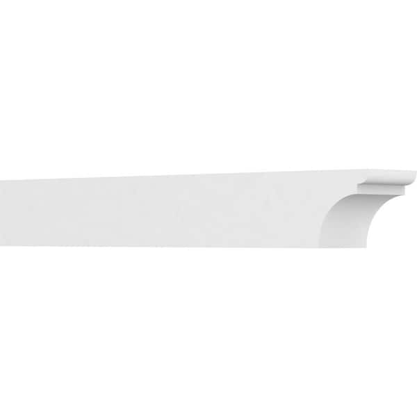 Ekena Millwork 6 in. x 6 in. x 42 in. Yorktown PVC Rafter Tail