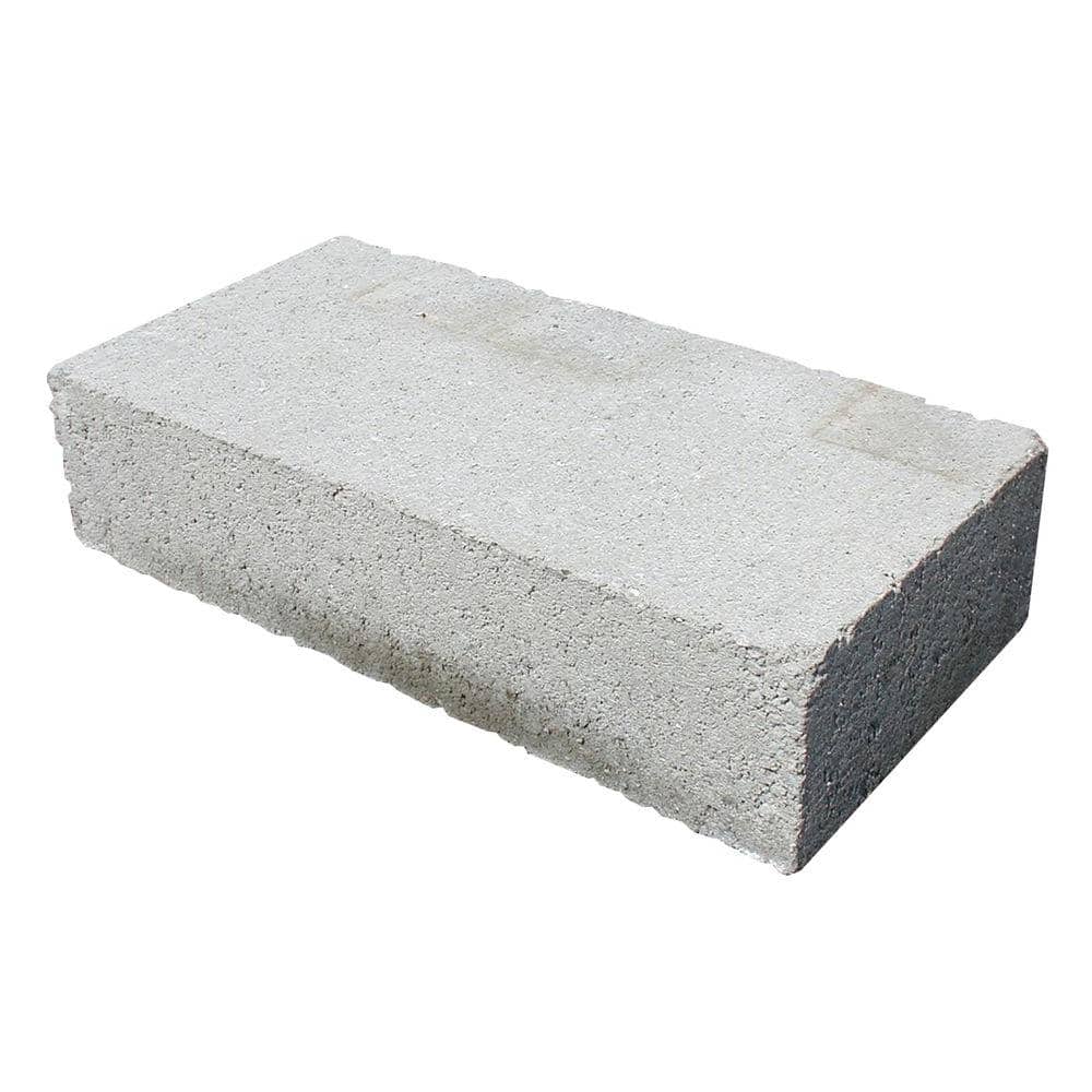 4 In X 8 In X 16 In Solid Concrete Block The Home Depot