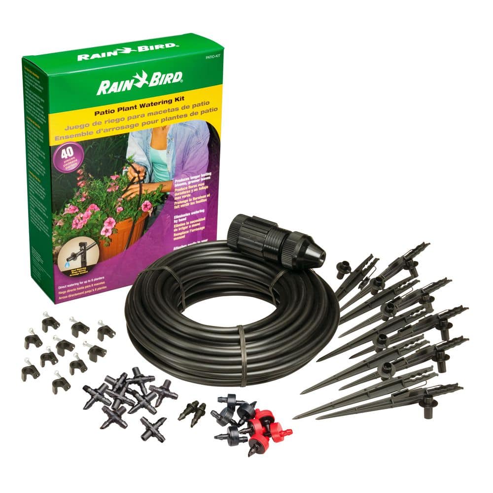 Rain Bird Drip Irrigation Plant Watering Kit Rain Bird Drip Irrigation Plant Watering Kit