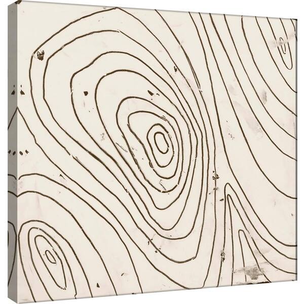 PTM Images 15 in. x 15 in. ''Sepia F'' Printed Canvas Wall Art