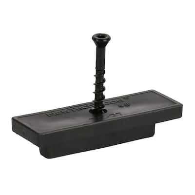 NewTechWood UltraShield T Clip Hidden Fastener for Break Board Installation (47-Pieces Per Bag)