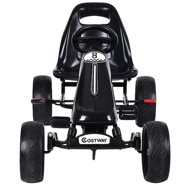 Go Kart Kids Ride On Car Pedal Powered Car 4 Wheel Racer Toy Stealth Outdoor New