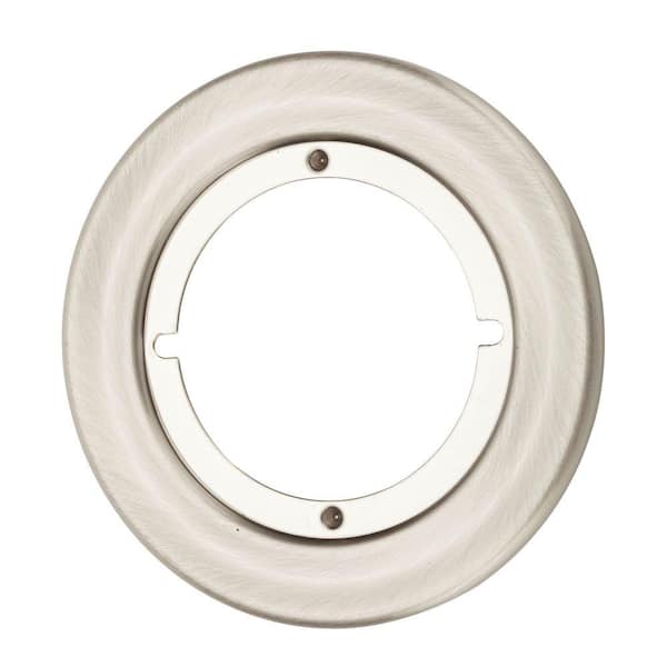Kwikset Satin Nickel Round Trim Rosette 293 15 CP RND TRIM RSE