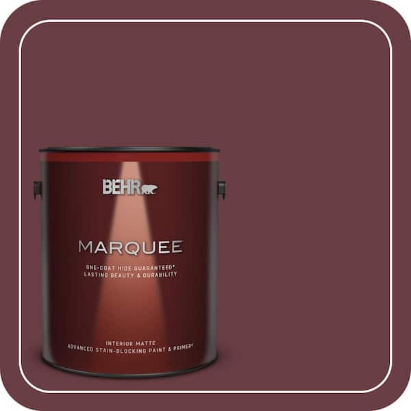 BEHR MARQUEE 1 gal. #T14-11 Imperial Jewel Matte Interior Paint & Primer