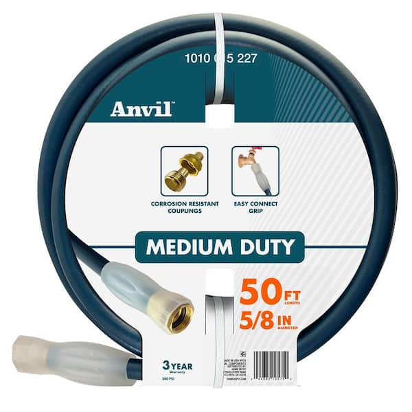 5/8 in. Dia x 50 ft. Standard Duty Green Garden Hose
