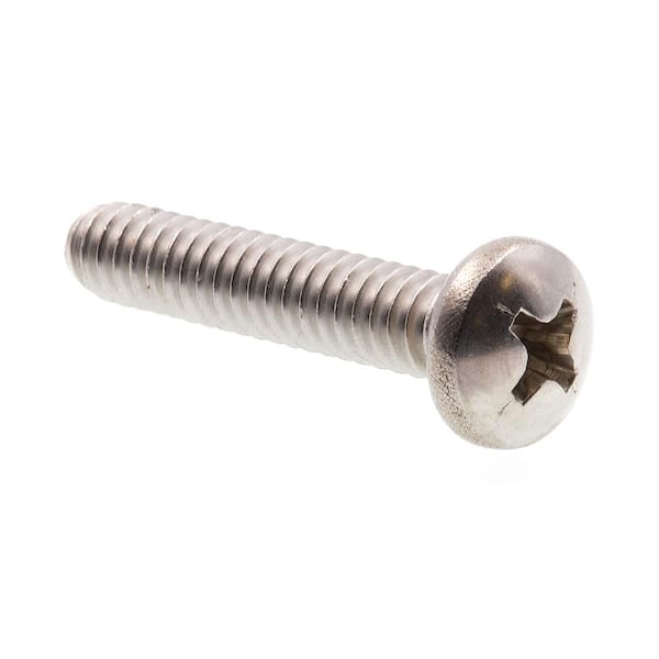 Prime Line 10 24 X 1 In Grade 18 8 Stainless Steel Phillips Drive Pan Head Machine Screws 25