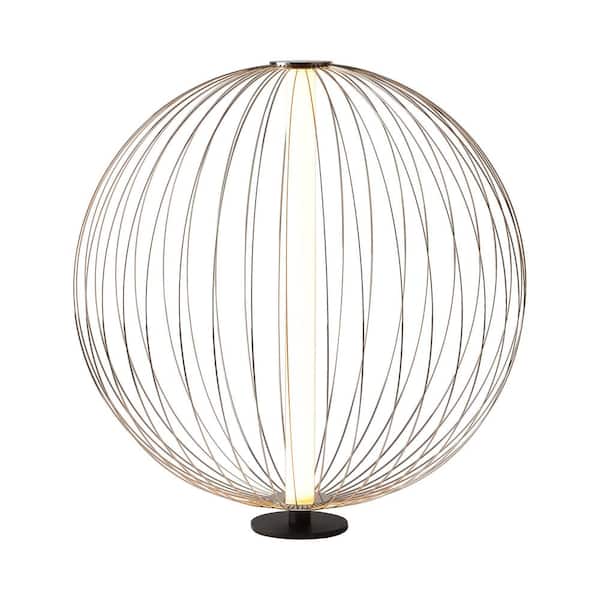 Black Round Small Table Lamp, Small Spherical Table Lamp