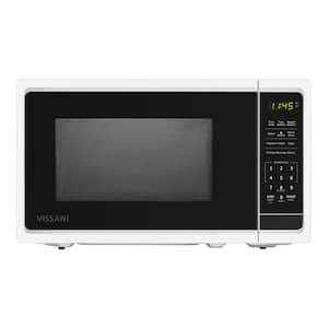 0.7 cu. ft. 700-Watt Countertop Microwave in White