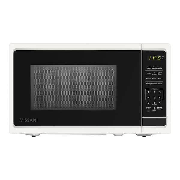 Vissani 0.7 cu. ft. 700-Watt Countertop Microwave in White