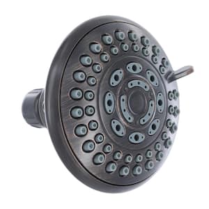 5-Spray Water-Saving Fixed Shower Head in Oil Rubbed Bronze