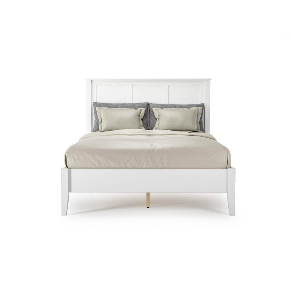Shaker Style White, Queen Size, Panel Headboard, Platform Bed price history on PriceWatchPro