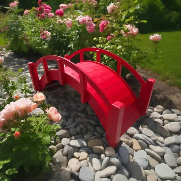 Cabilock DIY Mini Landscape Ornament Miniature Bridge For Garden Flower