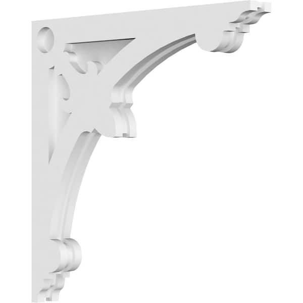 Ekena Millwork 1-7/8 in. x 18 in. x 18 in. PVC Sellek Corbel