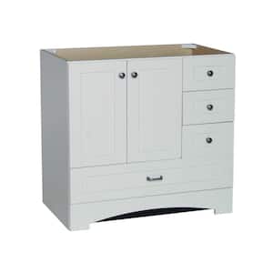 Manchester 36 in. W x 21 in. D x 34 in. H Bath Vanity Cabinet without Top in Vanilla