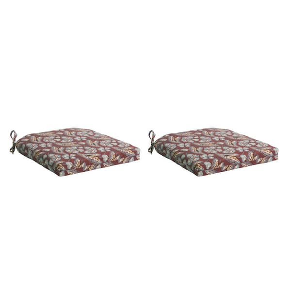 Outdoor Square Seat Cushion Aelia Floral