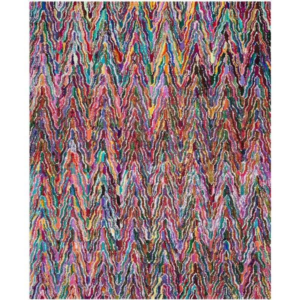 SAFAVIEH Nantucket Multi 8 ft. x 10 ft. Abstract Area Rug