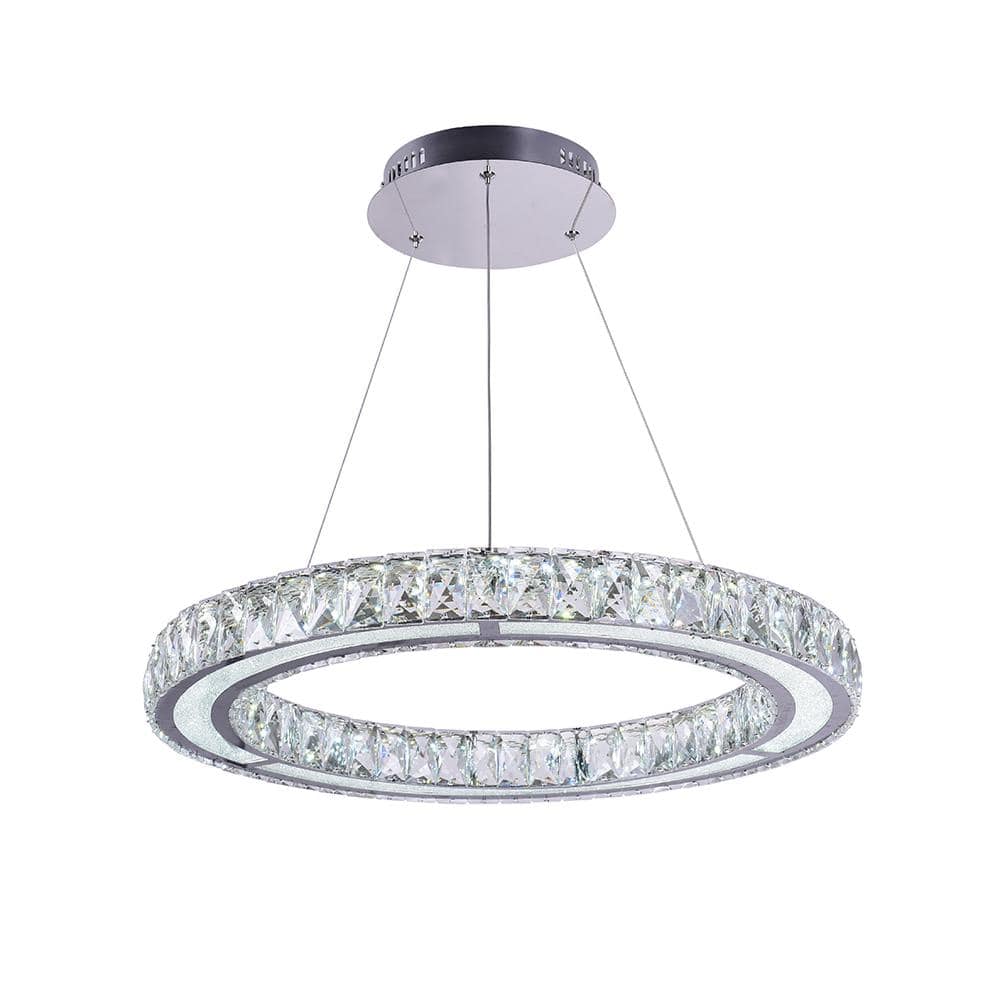 Oaklyn 1-Light Chrome Chandelier
