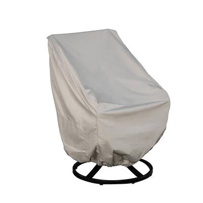 Royal Large Beige Dining Chair Cover (6-Pack)