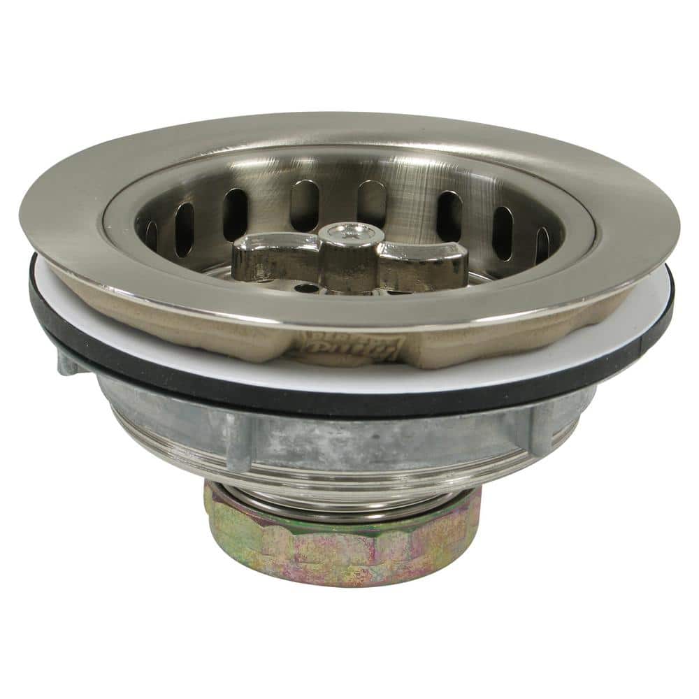 KISSLER and CO 5 in. x 2.75 in. Stainless Steel Kitchen Sink Basket