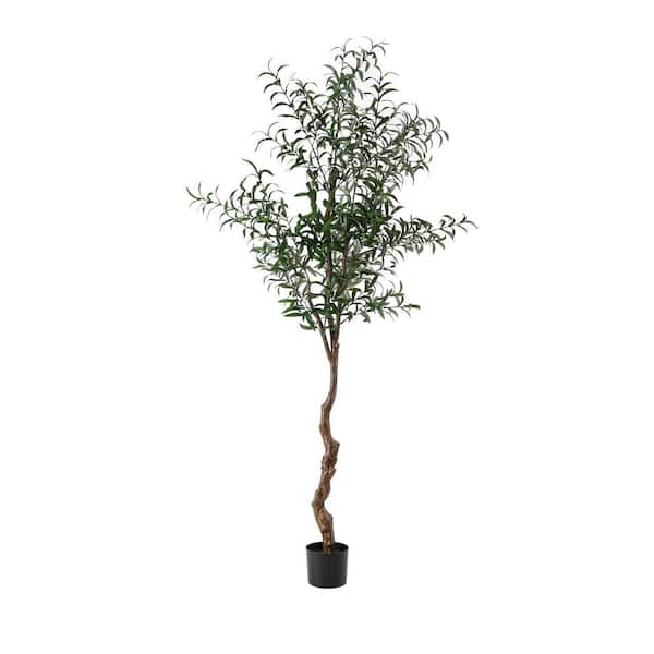Unbranded 82 .68 in. Botaneeka, Artificial Olive Tree