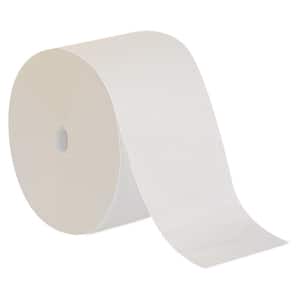 Compact White Coreless High Capacity 1-Ply Bathroom Tissue (18-Rolls)