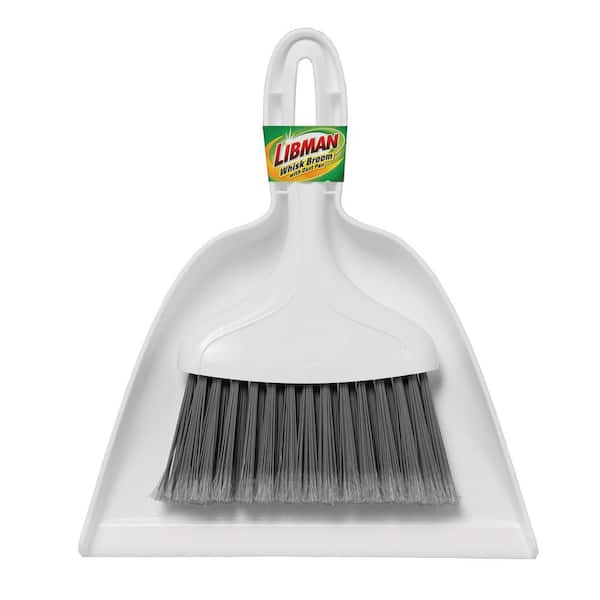 Libman 10 in. Whisk Broom and Dust Pan Set