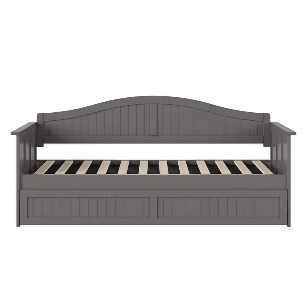 Nantucket Walnut Twin Solid Wood Daybed with Twin Trundle - thumbnail 9